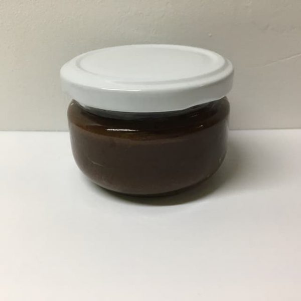 Крем мёд шоколадный с фундуком и клубникой